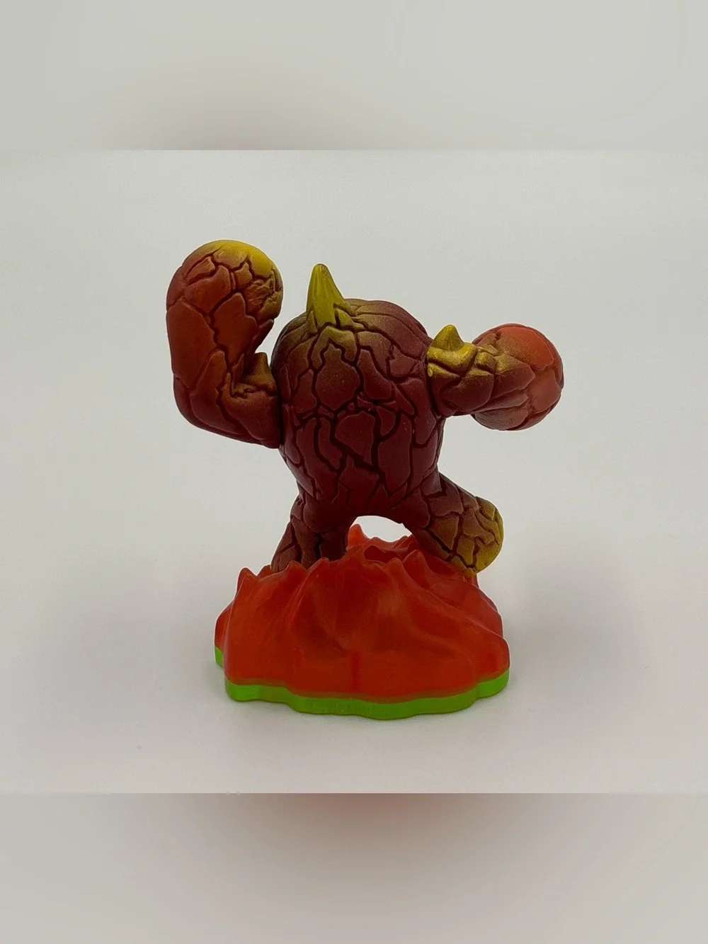 RARE Vintage Skylanders Trigger Happy Dino-Rang Eruptor Figure Toy Set Lot